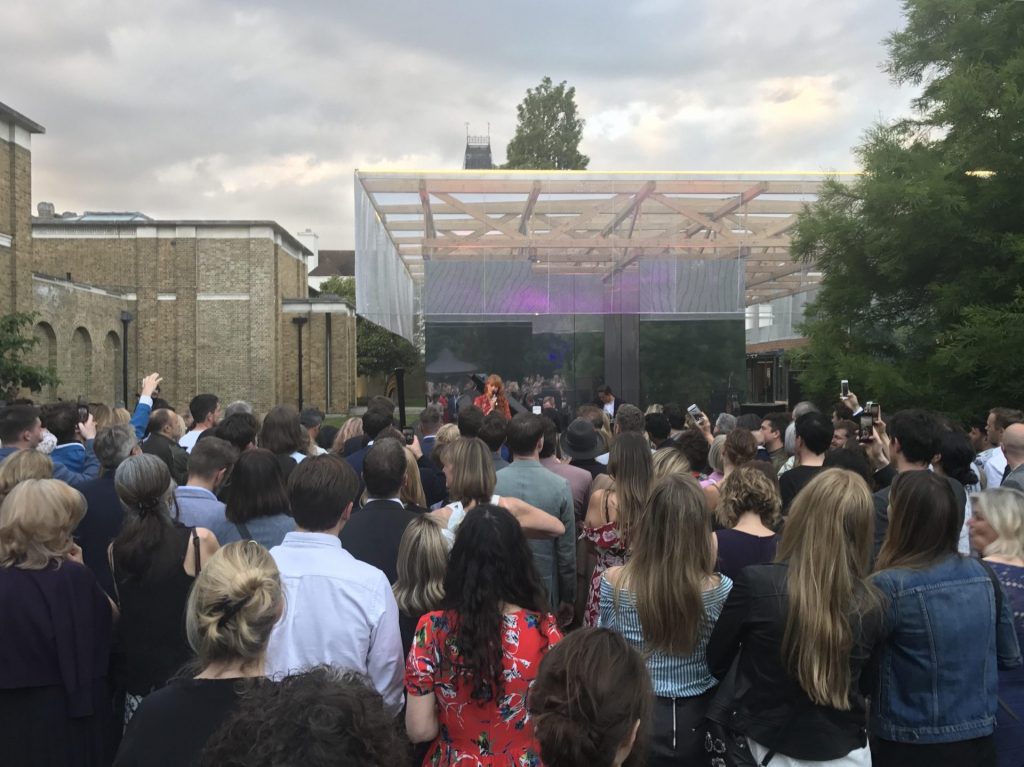 Florence Welch Opens the Dulwich Pavilion