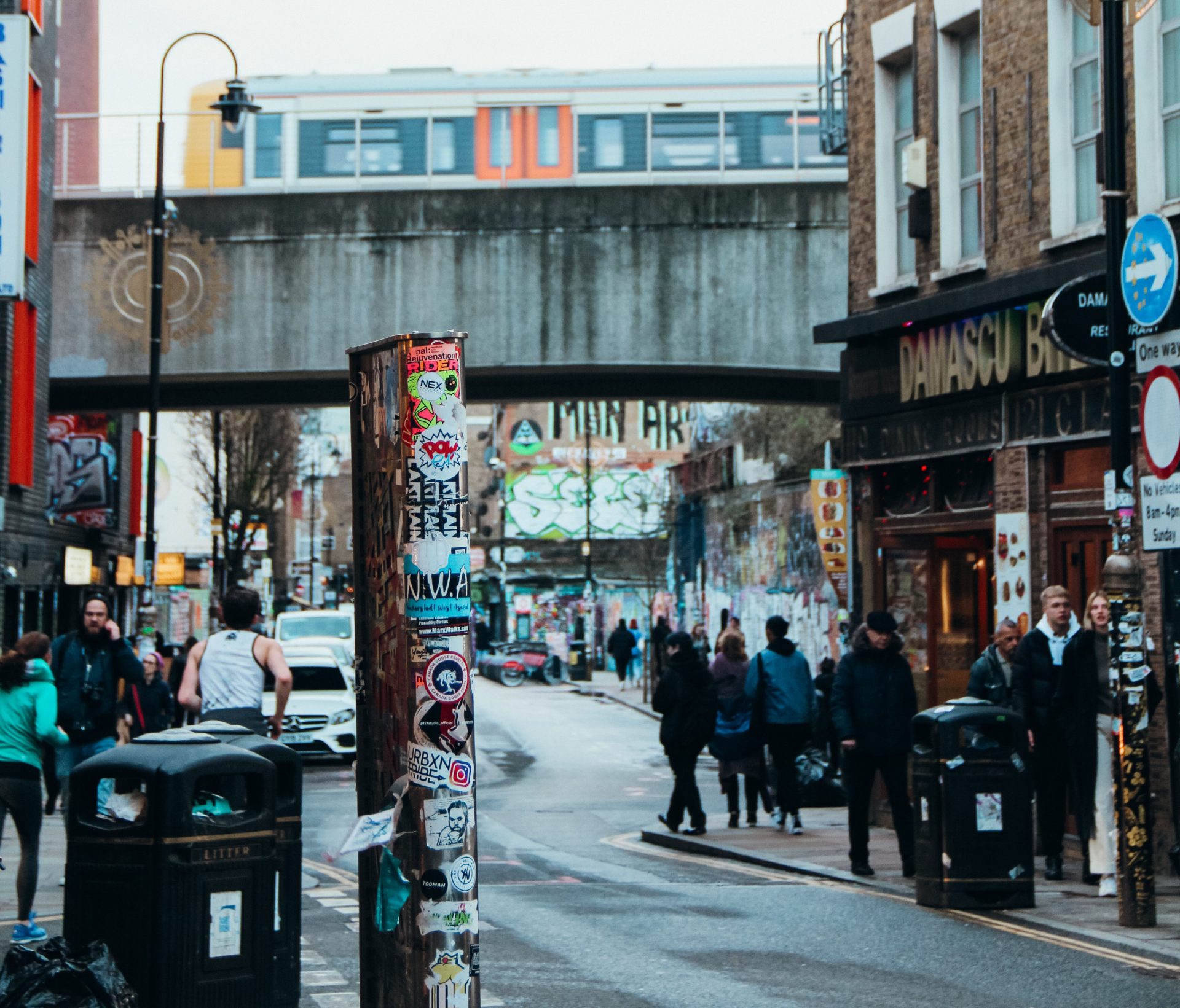 Shoreditch and Cambridge Heath